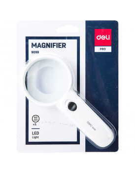 Portable Magnifying Glass with LED Night Light 3.0x